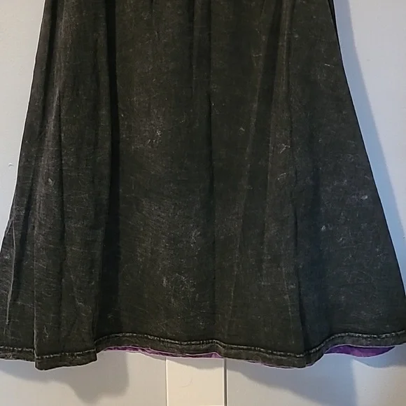 Rising International Bohemian Patchwork Midi Maxi 2X Skirt Boho Hippie Cotton - Picture 6 of 11